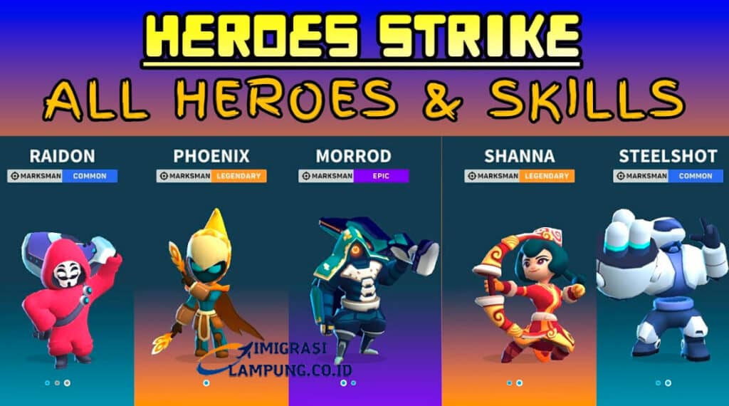 Heroes Strike Offline MOD Apk v90+ Unlimited Money [Download: Gratis versi Android]
