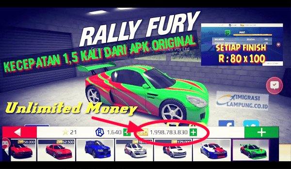 Link Download Rally Fury Mod Apk