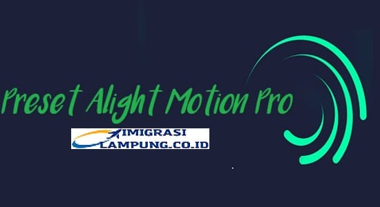 Preset Alight Motion