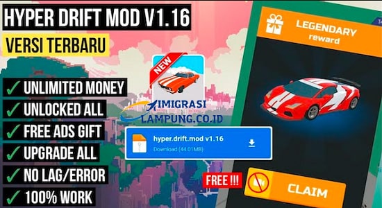 Hyper Drift Mod Apk Download Unlimited Money & Unlock All Cars