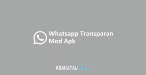 WhatsApp Transparan Mod Apk