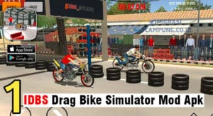 IDBS Drag Bike Simulator Mod Apk V1.4+ Full Unlocked